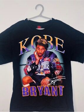 Black Graphic Kobe Bryant Tribute Tee